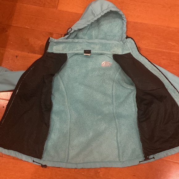 North Face ladies blue hooded summit series jacket size small - Picture 14 of 16